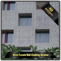 Exterior Laser Cut Aluminum PVDF Aluminum Wall Panel Facade (KH-CW-62)